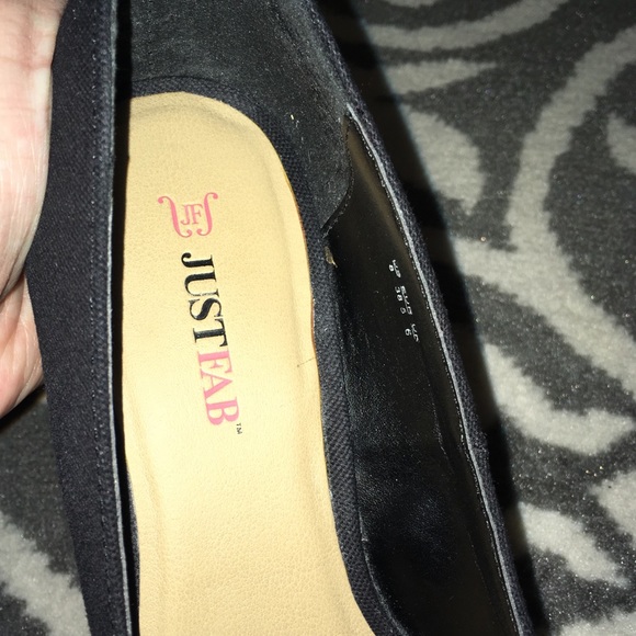 CLOSET CLOSING! JustFab platform wedge peeptoe EUC - Picture 3 of 8